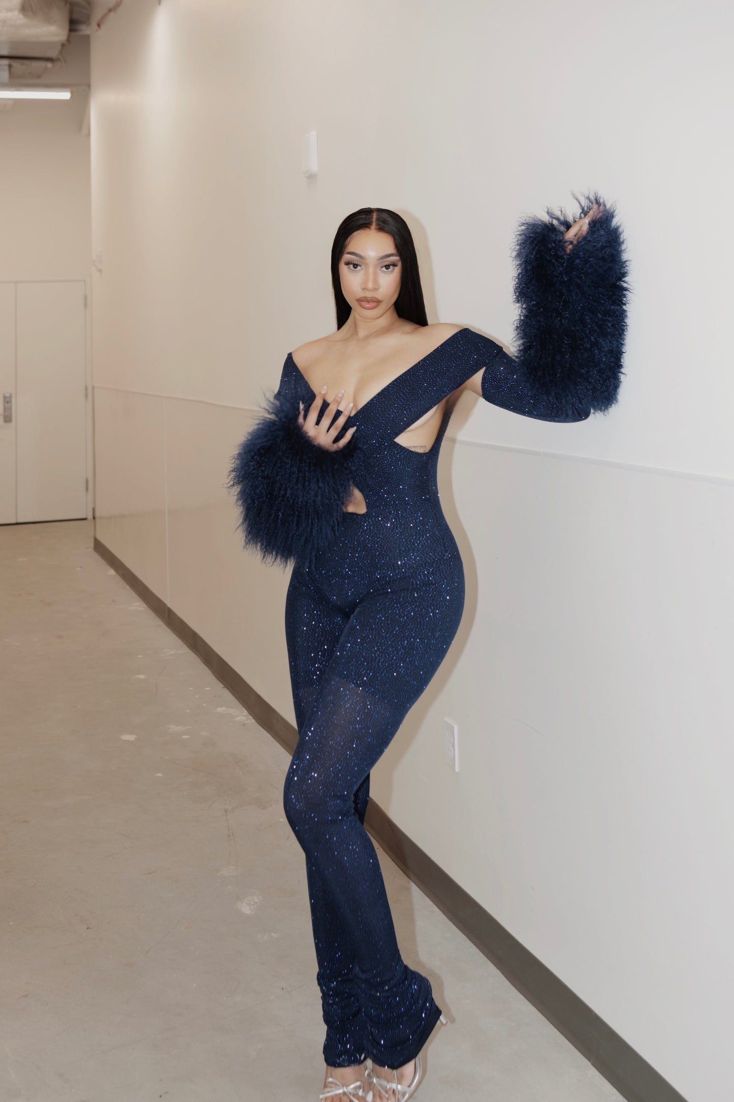 Fiore Jumpsuit - Midnight Dream