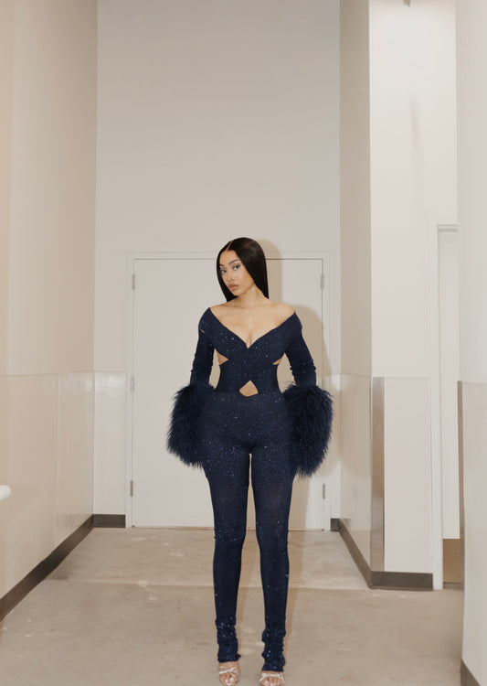 Fiore Jumpsuit - Midnight Dream